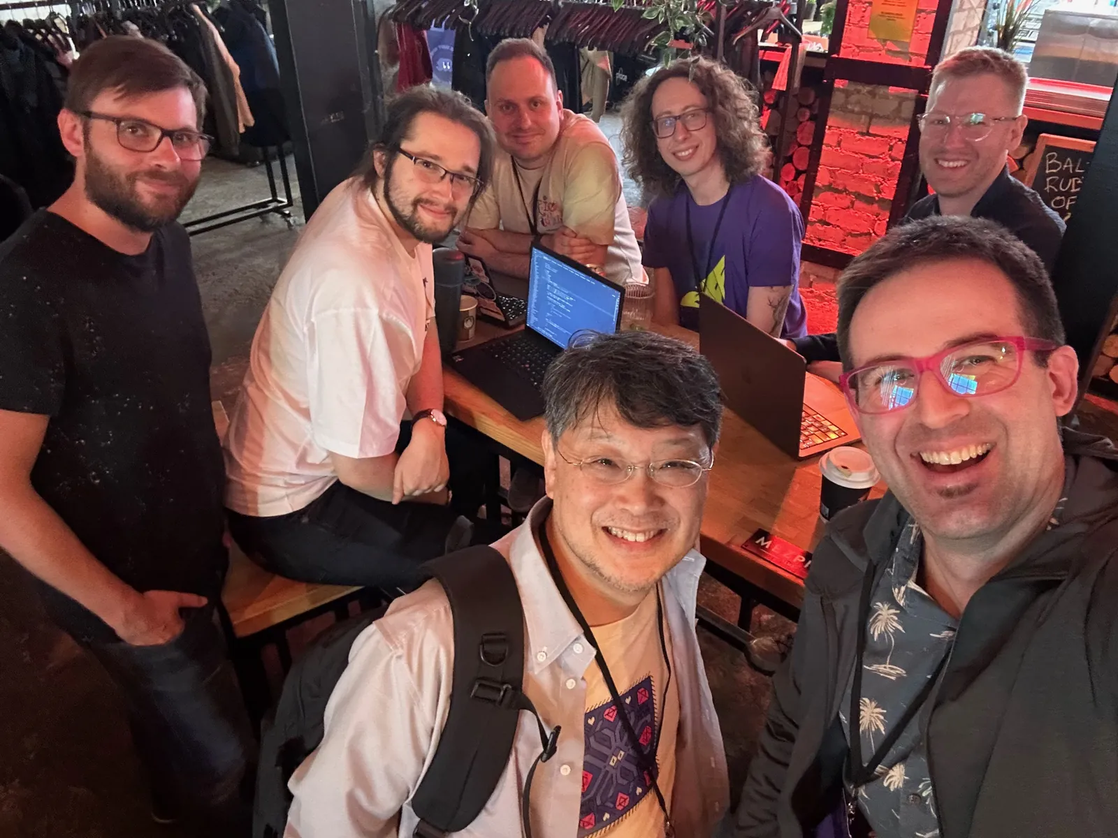 Matz joins the Hanami table at Baltic Ruby