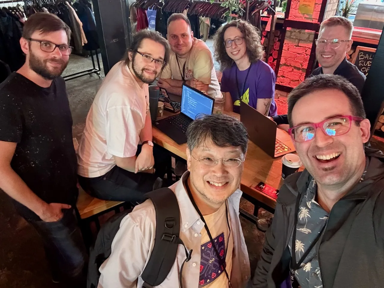 Matz joins the Hanami table at Baltic Ruby