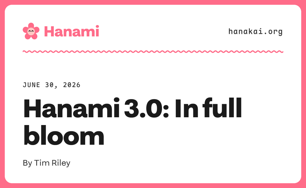 Hanami 3.0: Nowe funkcje dla szybszych aplikacji